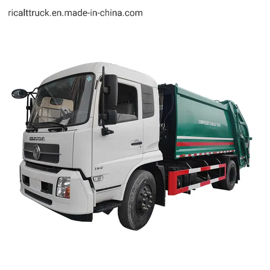 China Factory Sales 4X2 Compact Kitchen Garbage Truck Mini Garbage Truck Hot Sell