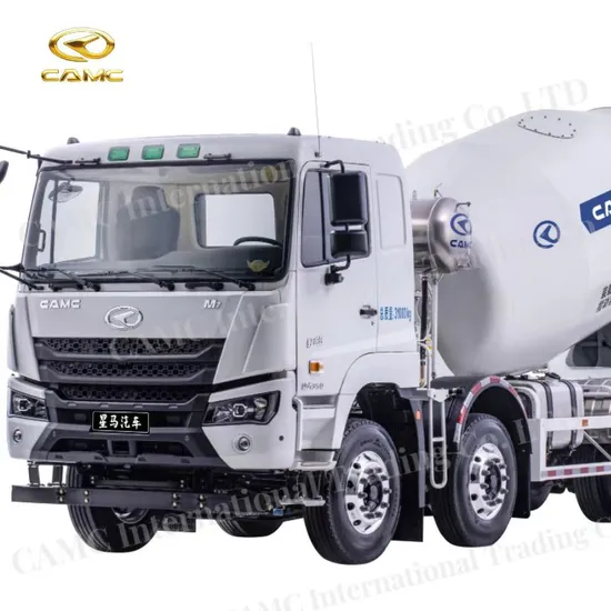 CAMC M7 Driving form 8x4 concrete mixer truck cement mixer
