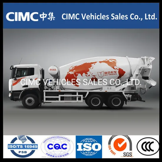 China C&C/CIMC 6*4 380HP Concrete Truck