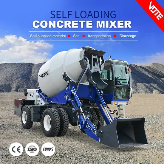 Vtcm-2600 Mixer Truck Mini Mobile Self Loading Concrete Mixer Truck Cement Mixer Pump Portable Drum Buy Diesel Self Loading Concrete Mixers Prices for Sale