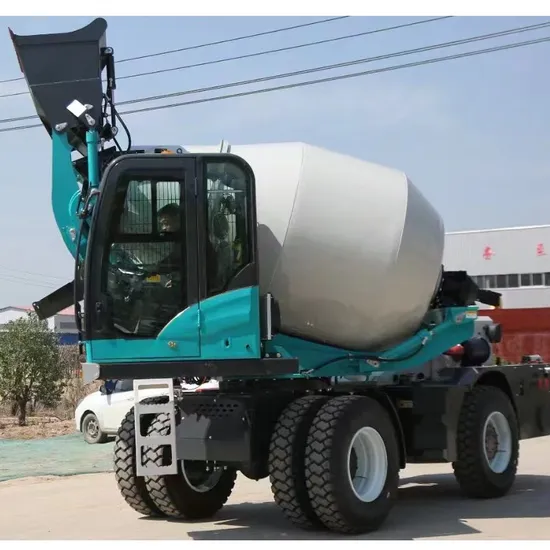 Mobile Concrete Mixer Truck with Concrete Mixing Plant for Engineering Vehicle/Compact Self-Loading Mixer with 1000L /Easy Operation Concrete Mixing Machine