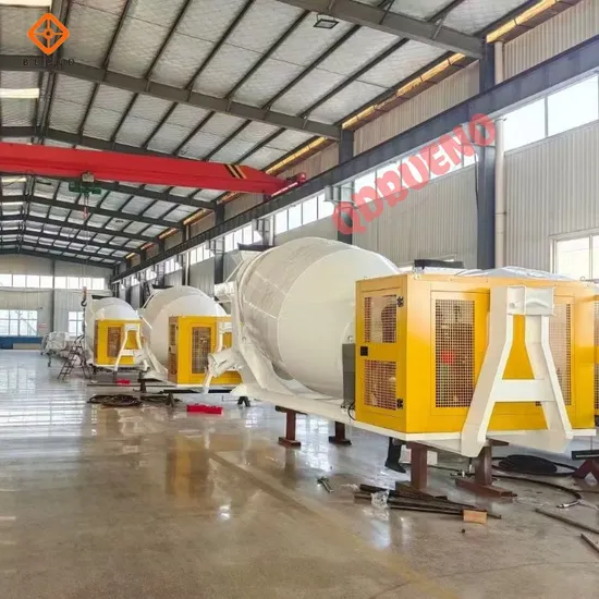 Bueno Brand Material Cement Concrete Mixer Drum for Man Truck Chassis