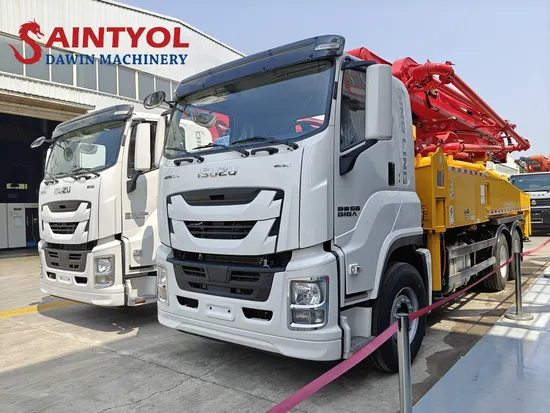 Truck Boom Pump Made in China 32m to 70m
