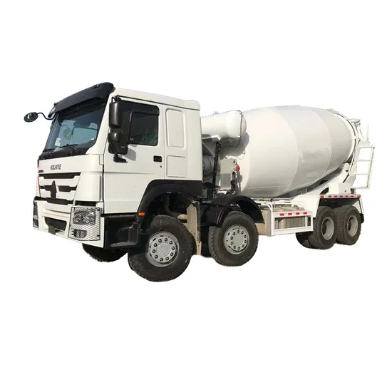 Used Sinotruk HOWO Concrete Mixer Truck Roller Mixer Truck Cement Construction Engineering Vehicle 12 Cubic 2-20 Cubic
