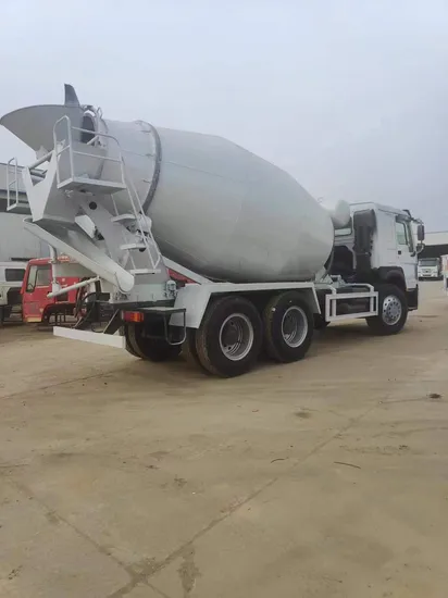 Truck-Mounted Cement Mixer for Efficient Construction Site Operations