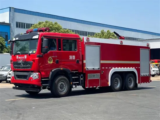 HOWO 6X4 12000L Water Foam Fire Truck