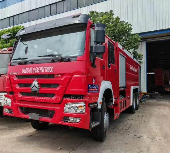 HOWO Rescue Foam Water Tank Tanker Firefighting Engine Fighting Vehicle Engine Fire Truck Price