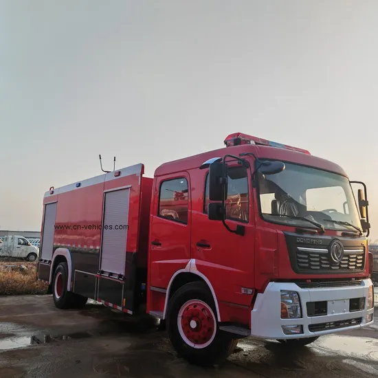 Dongfeng Vr 210HP Cummins Fire Engine 10 Ton Water Tank Fire Truck for Sale
