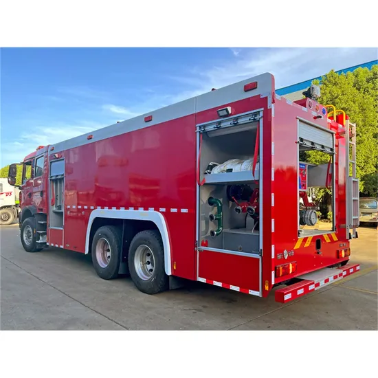 Sinotruk HOWO 460HP 12cbm 6X4 Foam Tank Fire Fighting Special Truck