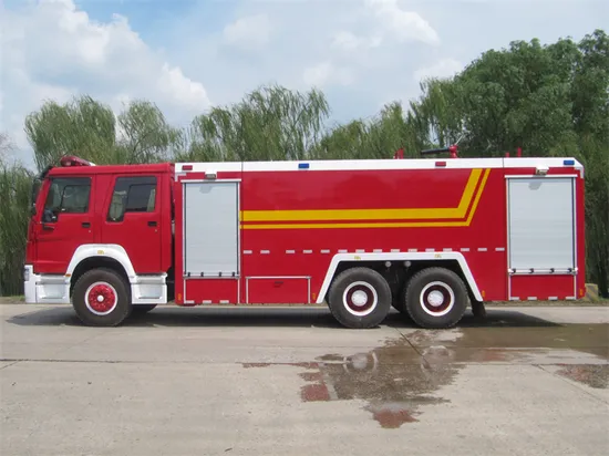 Sinotruk HOWO 6X4 Foam Fire Fighting Truck