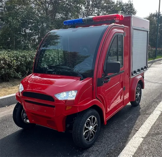 Electric Mini Fire Truck Foam Fire Truck Water Fire Truck with Pump Engine