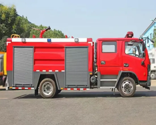 Water Tank Fire Fighting Truck 5000L 8000L Fire Rescue Fighting Equipment Special Truck with Good Quality