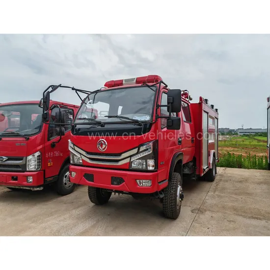 Dongfeng DFAC 4WD Water Tank Tanker Fire Engine Truck