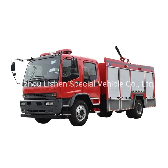 5 Ton 1suzu Ftr Fire Fighting Truck 5000L Fire Truck