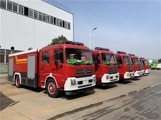 Dongfeng Tianjin 4X2 6000L Fire Fighting Truck