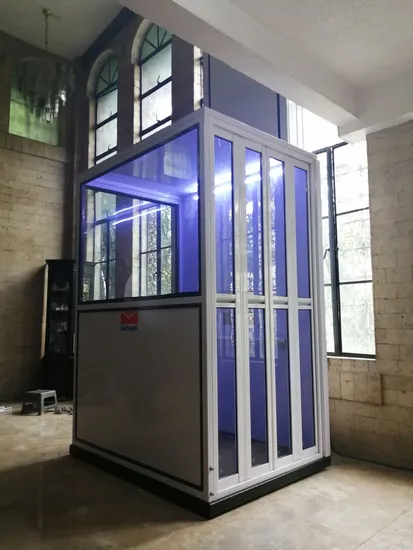 Aluminum Alloy Chain Lift Platform Hydraulic Lifts for Disabled People Wheelchair Lifts
