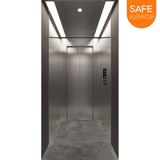 China Brand Cheap Residential Lift Commercial Auto Ascenseur Elevator with Safe Cabin