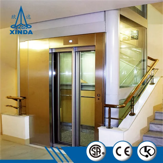 Residential Automobil Cheap Home Passenger Elevator Lift