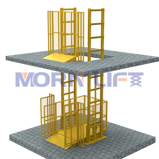 Morn Hydraulic Vertical Platform Lift for Cargo