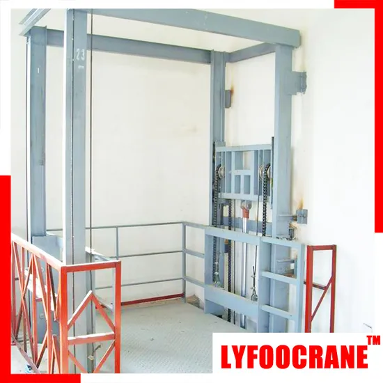 Cargo Elevator, Cargo Lifting Platform, Frame Structure Elevator