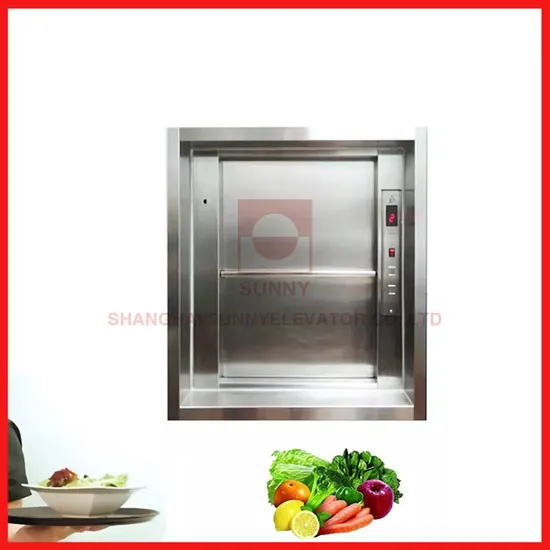 100kg Mini Material Cargo Transfer Dumbwaiter Food Lift Elevator