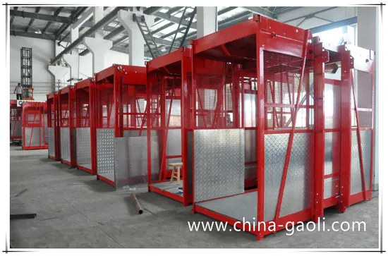 Low Cost Sc100/100 Construction Hoist Material Hoist