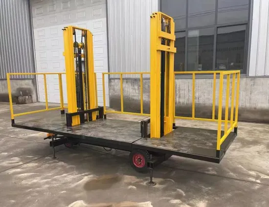 Electric Scaffolding Ladder Lifting Scafold Aluminium Climbing Lift Platform for Construction