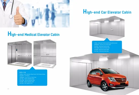 Edunburgh Heavy Duty Cars Lift Freight Elevator, High Stability with Good Price