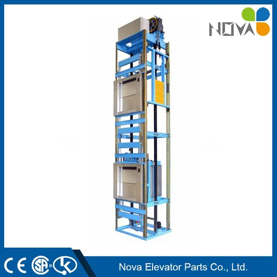 Electric 2 Stops 150kg Library Kitchen Food Elevator Lift Dumbwaiter