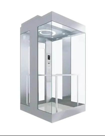 Fujixu Comfort Safety Stainless Steel Mirror Hydraulic Luxury Gearless Residential Home Villa Family Panoramic Passenger Elevator Lift