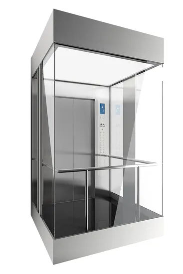Passenger Elevator Lift Observation Elevator FUJI China Factory Panoramic Elevators with Elevator Door Glass Sightseeing Home Elevator Lifts