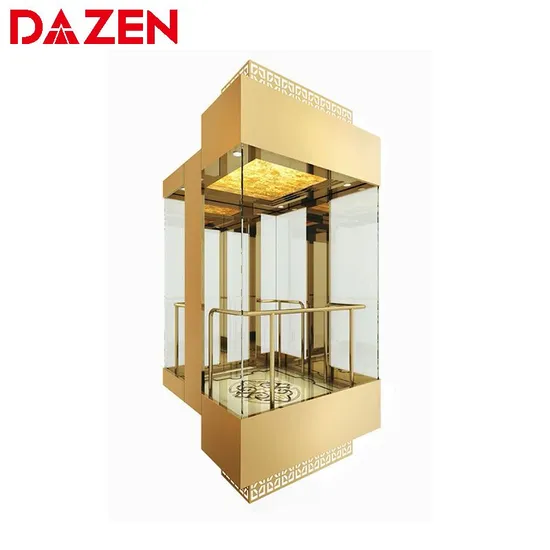 Glass Panoramic Sightseeing Lift Elevator High Speed No Noise for Shopping Mall Good Price China Wholesales