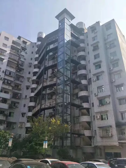 Elevator Lift Panoramic Residential Sightseeing Elevator for Sale