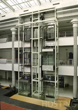 Machine Roomless Observation Elevators with Full Glass Cabin Wall