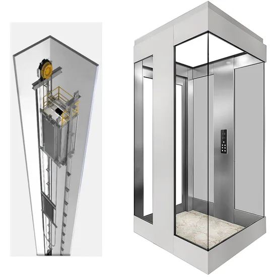 China Top Brand High Quality Economical Sightseeing Panoramic Elevator for Home Villa