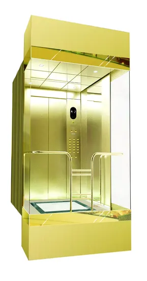 Edunburgh Panoramic Elevator Sightseeing Lift Observation Elevator Glass Door