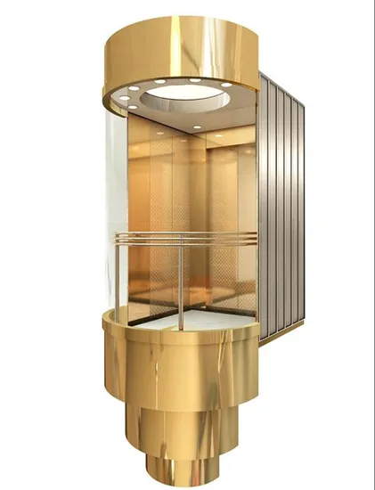 Panoramic Elevator, Sightseeing Elevator with Small Machine Room
