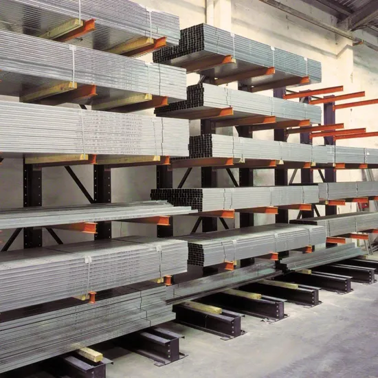 Double Side Heavy Duty Cantilever Racking System Long Arm Structure for Warehouse Storage Cargo Storage
