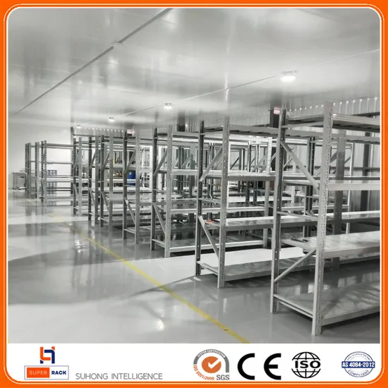 50mm Light Medium Duty Adjustable Warehouse Storage Steel Rack Metal Shelf Boltless Long Span Racking with Deck for Supermarket Shop Book Display