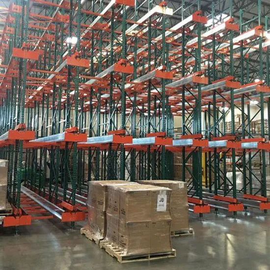 Warehouse Economic Radio Shuttle Pallet Rack System Automation Racking System Pallet Runner Radio Shuttle System