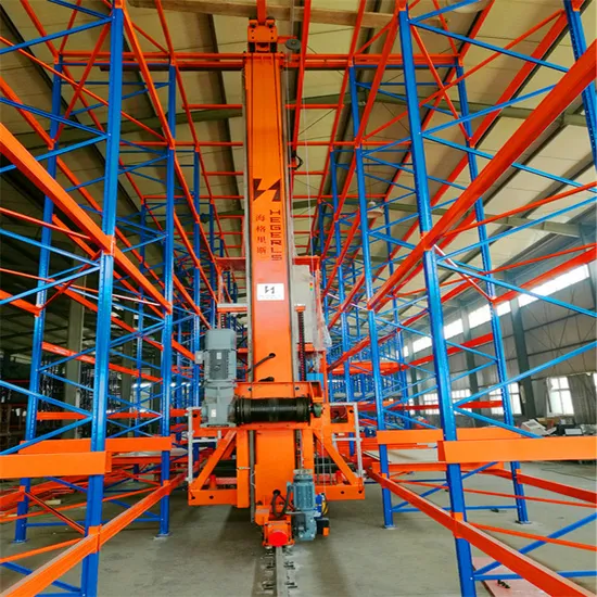 Warehouse Stacker Crane Automatic Warehouse Asrs Pallet Stacker Crane
