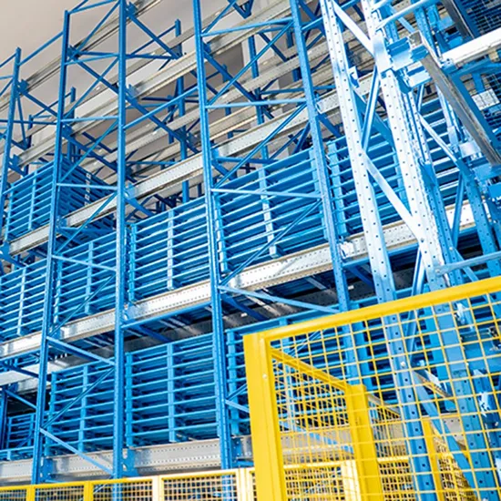Automated Storage & Retrieval System Stacker Crane Steel Rack Pallet Warehouse Asrs Rack System Industrial Storage Heavy Duty Rack