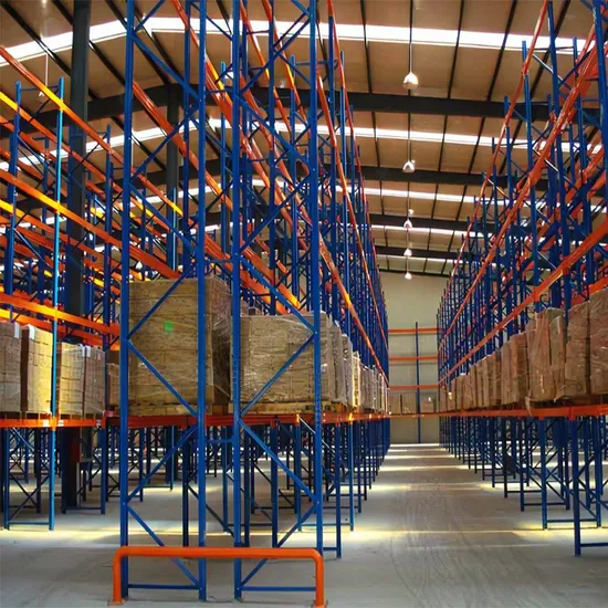 Customized Heavy Duty Warehouse Selective Pallet Storage Rack Push Back Shelf