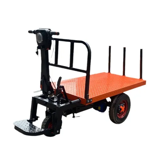 Electric Platform Truck Heavy Duty Trolley for Transport Hand Carts & Trolleys for 1 Ton Capacity