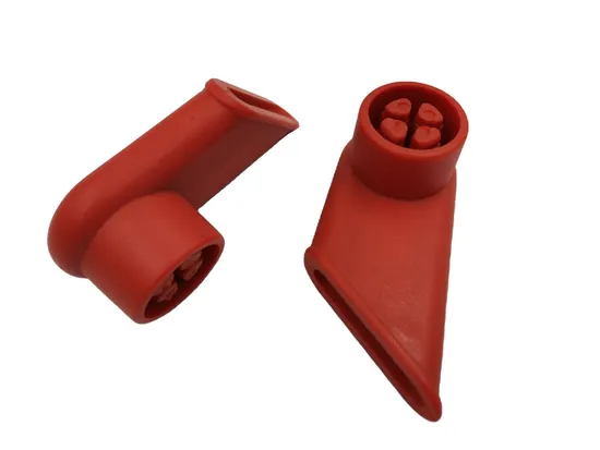 Supermarket Shopping Cart Accessory Plastic Parts Handle Buffer Plastic Cover Log Hole Closure