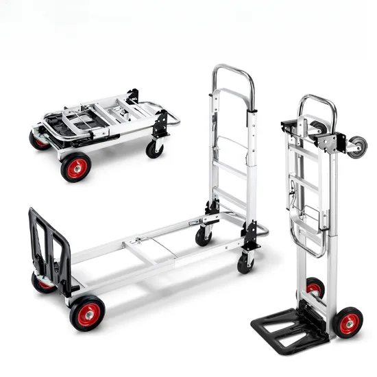 ODM 4 Wheel Storage Hand Truck Trolley for Building Construction