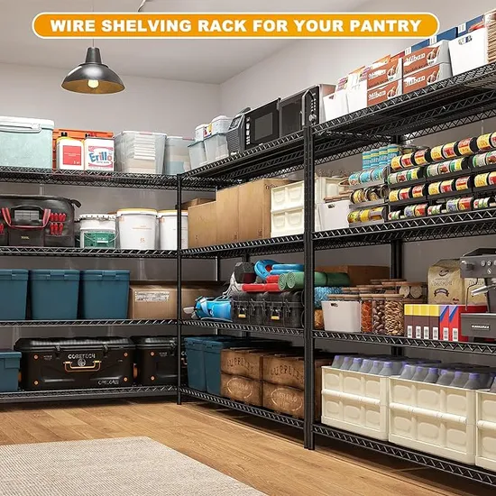 Metal Shelves for Storage Rack Pantry