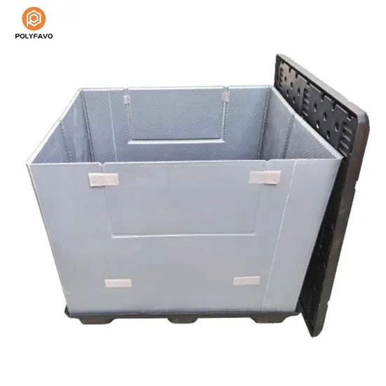 PP Honeycomb Foldable Plastic Pallet Box for Automotive