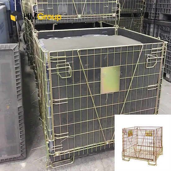 Pet Preform Steel Stackable and Strong Secure Storage Metal Cage