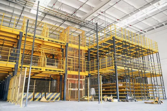 Mezzanine Floor Racking System Warehouse Storage Rack Second Floor Mezzanine Heavy Duty Steel Mezzanine Floor